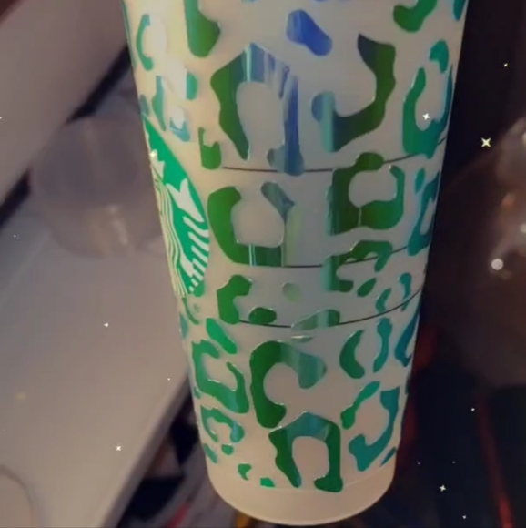 Custom Holographic Statbucks Cold Cup - Picture 4 of 6